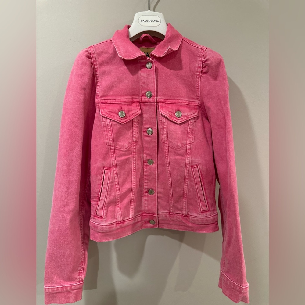 NWOT GAP Barbie Pink Jacket Limited Edition Jean Jacket